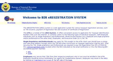 ereg.bir.gov.ph|bir gov ph bir forms.